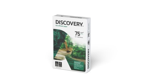 Discovery A4 75gsm White Paper (Pack of 2500) by Infotone