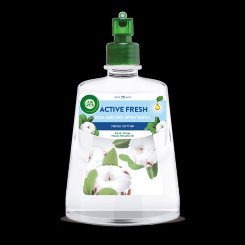 Air Wick Fresh Cotton Aerosol Free Automatic Spray Refill 228ml by Infotone