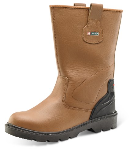Beeswift Premium Rigger Boot Tan 10 by Infotone