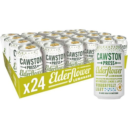 Cawston Press Elderflower 24 x 330ml by Infotone