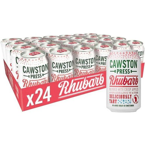 Cawston Press Rhubarb 24 x 330ml by Infotone