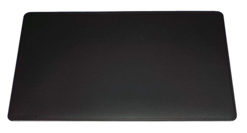 Durable Contoured Desk Mat 65x50cm Black by Infotone