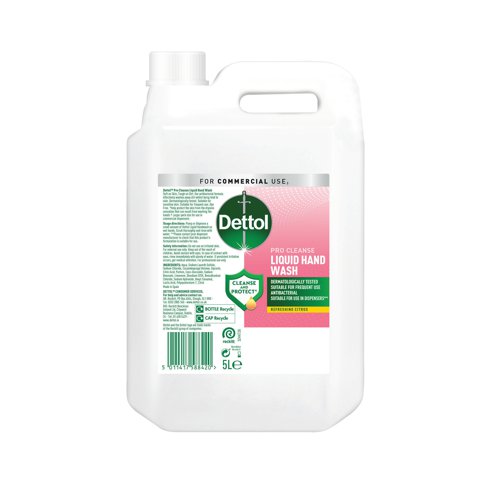 Dettol Cleanse Handwash 5 Litre (1) by Infotone