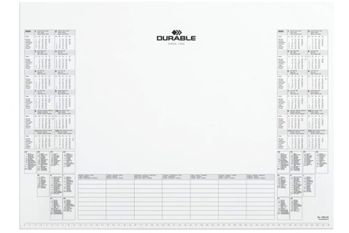 Durable Calendar Pad Refill for Desk Mat by Infotone