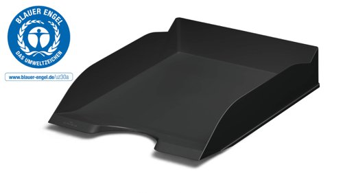 Durable ECO Letter Tray Black by Infotone