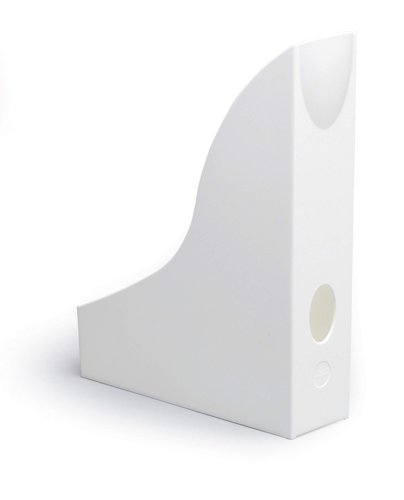 Durable Magazine Rack BASIC White by Infotone