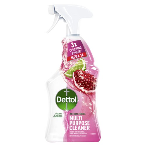 Dettol Power & Fresh Multipurpose Cleaner Pomegranate Spray 1 Litre (1) by Infotone