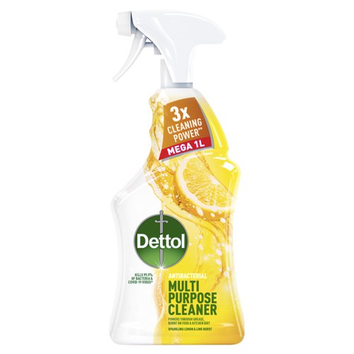Dettol Power & Fresh Multipurpose Cleaner Citrus Spray 1 Litre (1) by Infotone