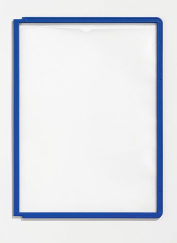 Durable SHERPA Display Panel A4 Blue (5) by Infotone