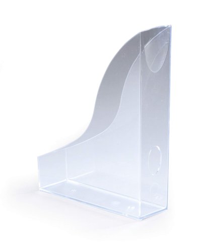 Durable Magazine Rack BASIC Clear by Infotone