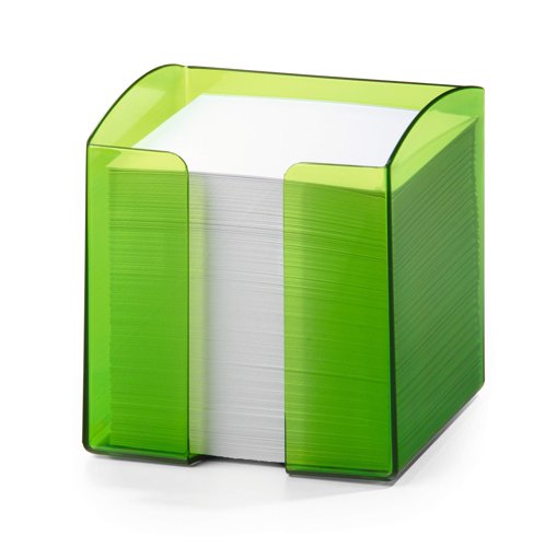 Durable Note Box TREND Clear Green by Infotone