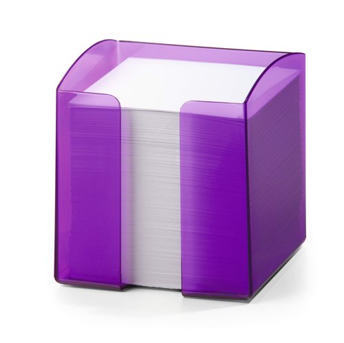 Durable Note Box TREND Clear Purple by Infotone
