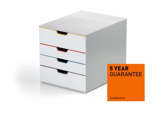 Durable VARICOLOR MIX 4 Drawer Unit by Infotone