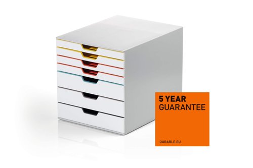 Durable VARICOLOR MIX 7 Drawer Unit by Infotone