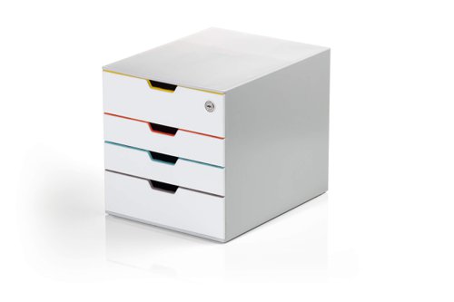Durable VARICOLOR MIX SAFE 4 Drawer Unit by Infotone