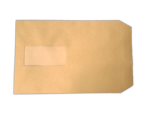 Envelope C5 Manilla 90gsm Window 229x162mm (pack of 500) by Infotone