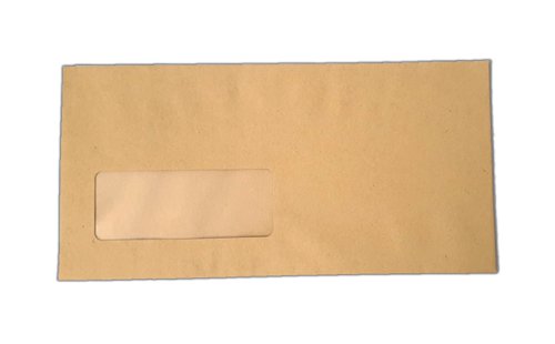 Envelope DL Manilla 80gsm Window 110x220mm (pack of 1000) by Infotone