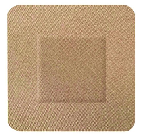 Hygio Fabric Square Plasters 100 (Box of 100) by Infotone