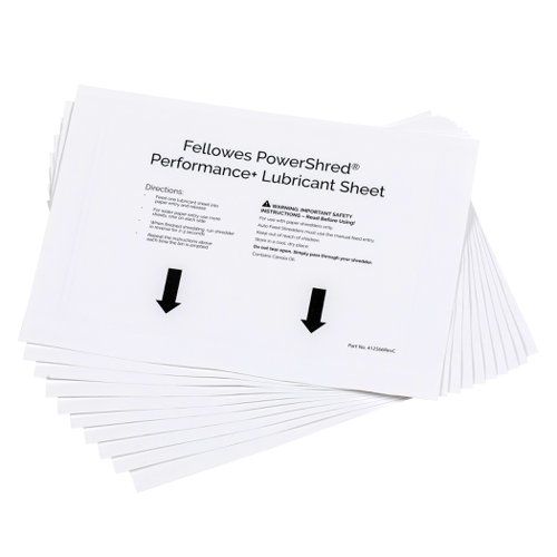 Powershred Performance+ Lubricant Sheets by Infotone
