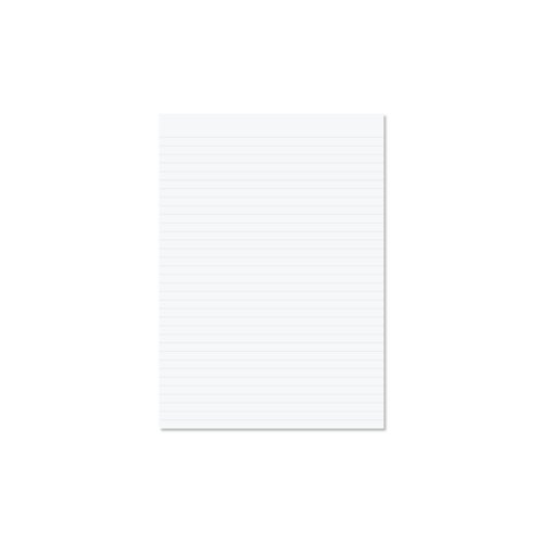 RHINO A4 Memo Pad 160 Page / 80 leaf 8mm Lined R4MP (Pack of 10) by Infotone