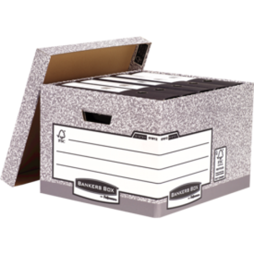 System Large Heavy Duty R-Kive Box (FSC) Pack of 10 380x287x430mm by Infotone