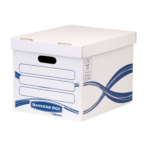 Standard Storage Boxes 384 x 320 x 287mm - Pack of 10 by Infotone