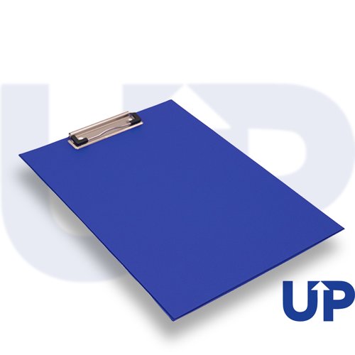 UP A4 PVC Clipboard Blue (10) by Infotone