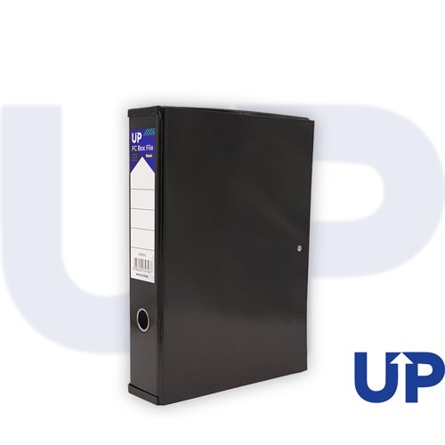 UP FC Box File - Black (10) by Infotone