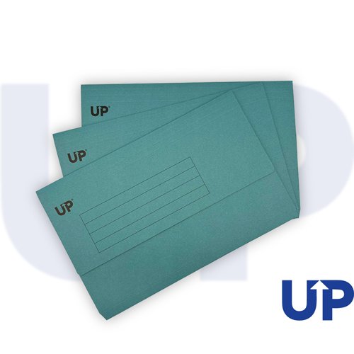 UP Half Flap Document Wallet Pack of 50 - Blue by Infotone