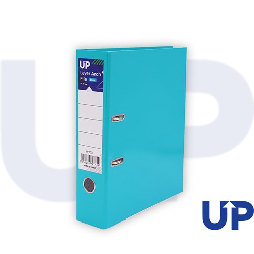 UP A4 70mm Lever Arch File - Blue (10) by Infotone