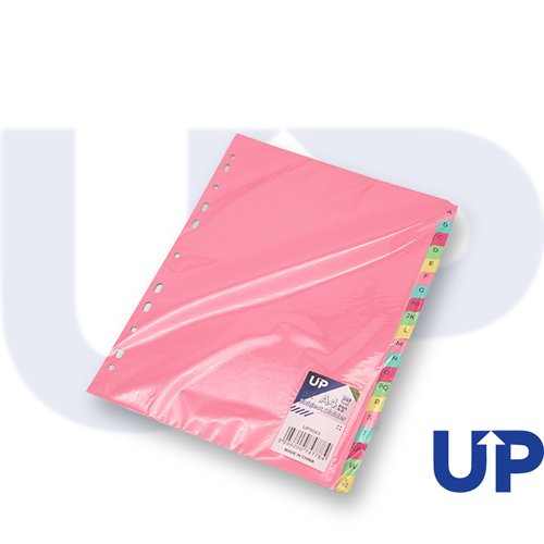 UP Subject Divider A4 20 Part A-Z Pastel by Infotone