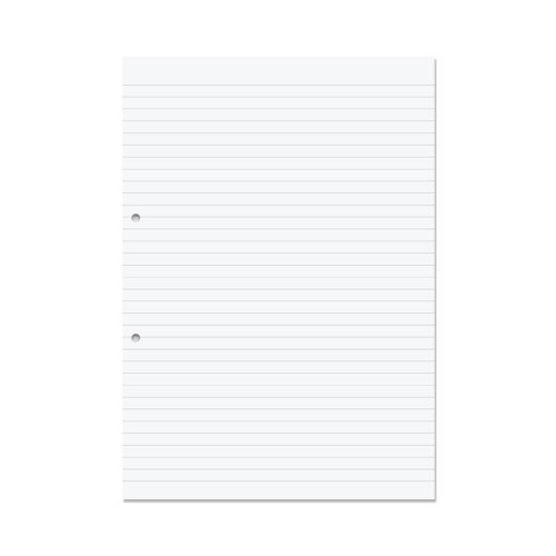 RHINO A4 Punched Exercise Paper 1000 Pages / 500 Leaf 8mm Lined (Pack of 5) by Infotone