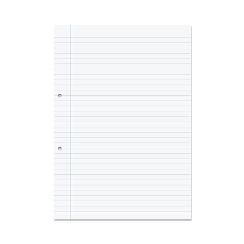 Rhino A4 Punched Exercise Paper 500 Leaf, F8M (Pack of 5) by Infotone