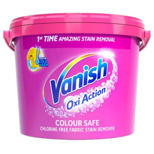 Vanish Oxi Action Colour Safe 2.4kg Pro Tub (1) by Infotone